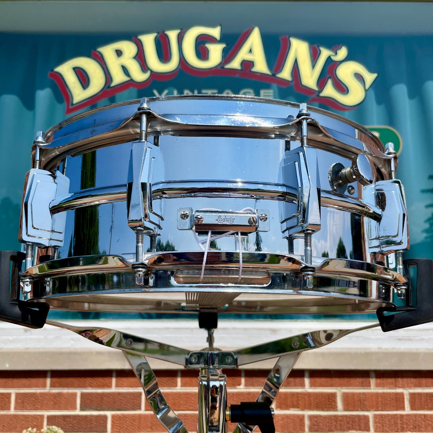 1960s Ludwig 5x14 Supraphonic No. 400 Snare Drum Supra-Phonic