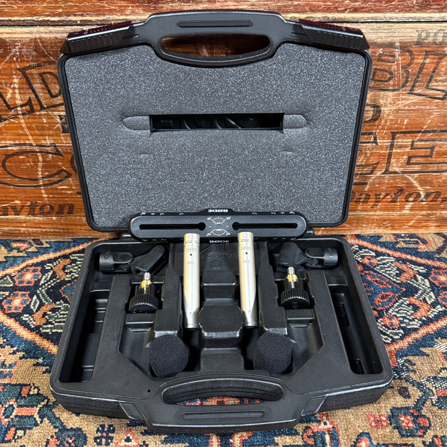 Rode NT5 Small-Diaphragm Cardioid Condenser Microphone Pair w/ Case Set