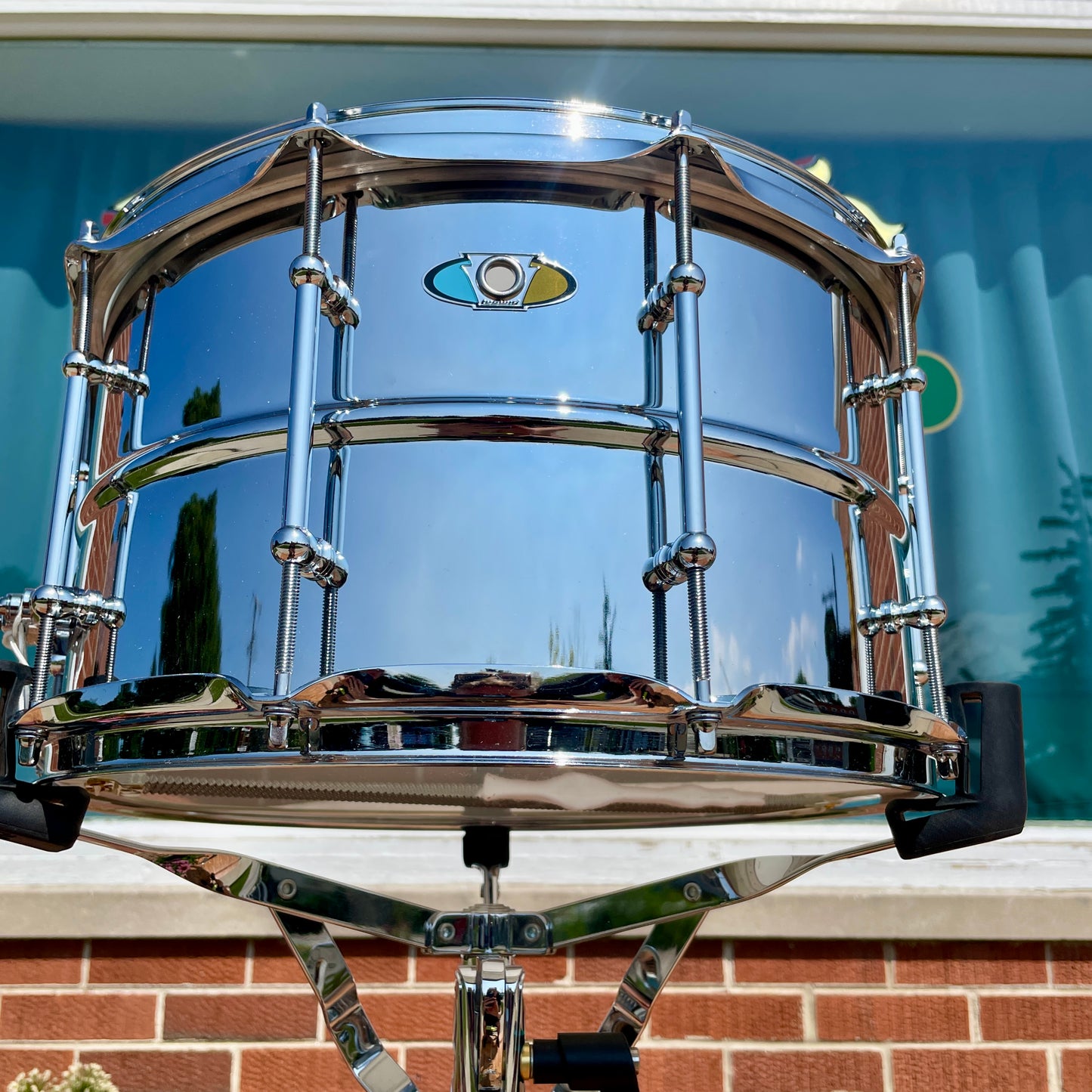 Ludwig Supralite 8x14 Steel Snare Drum LU0814SL
