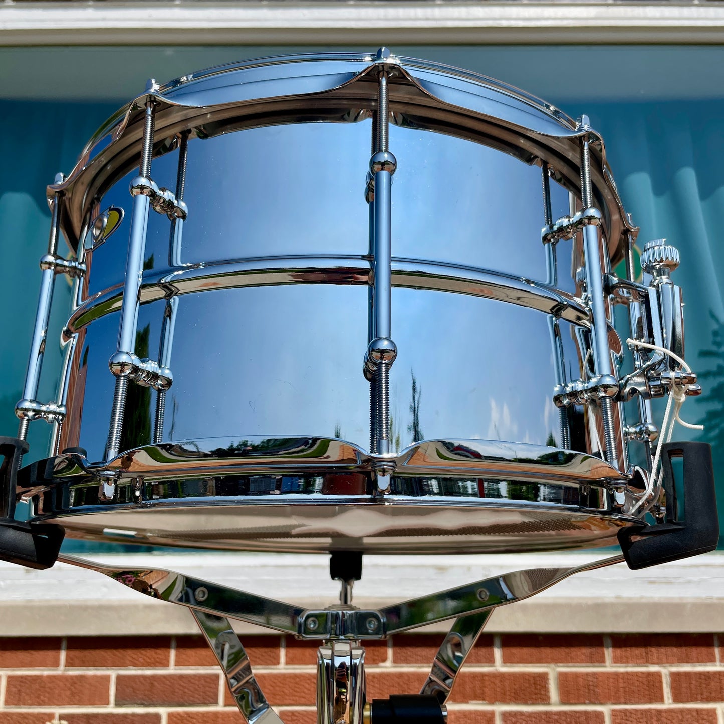 Ludwig Supralite 8x14 Steel Snare Drum LU0814SL