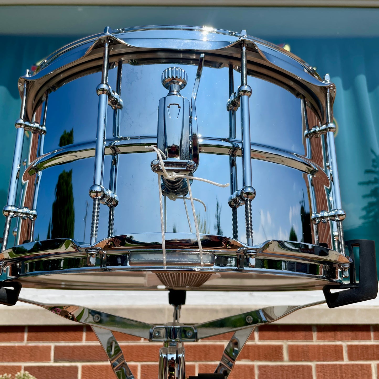 Ludwig Supralite 8x14 Steel Snare Drum LU0814SL
