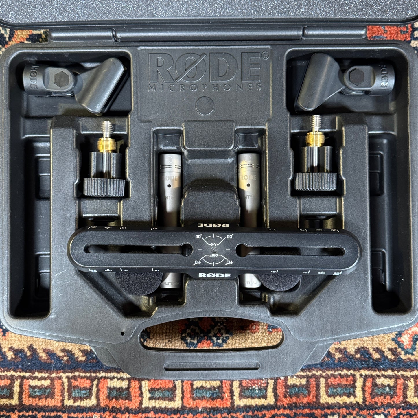 Rode NT5 Small-Diaphragm Cardioid Condenser Microphone Pair w/ Case Set