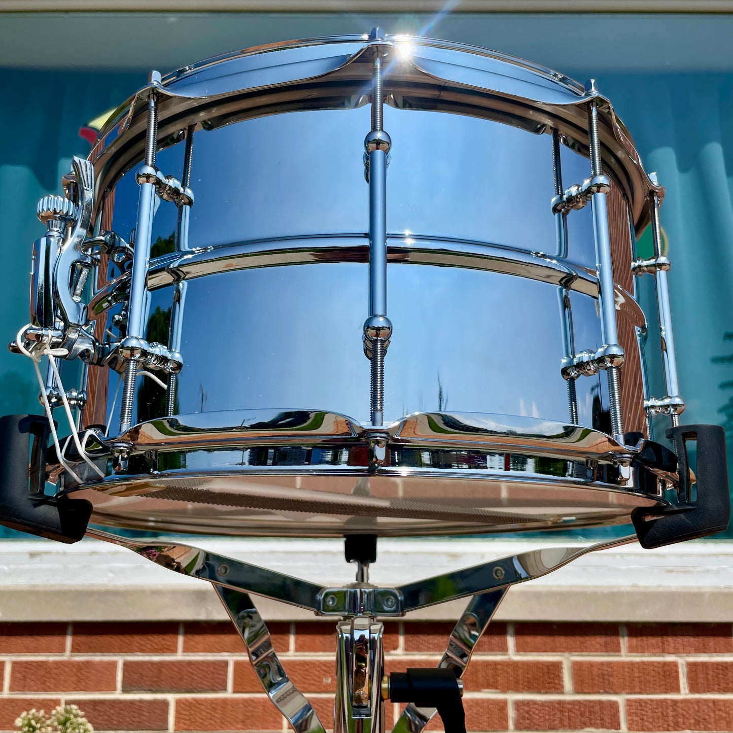 Ludwig Supralite 8x14 Steel Snare Drum LU0814SL