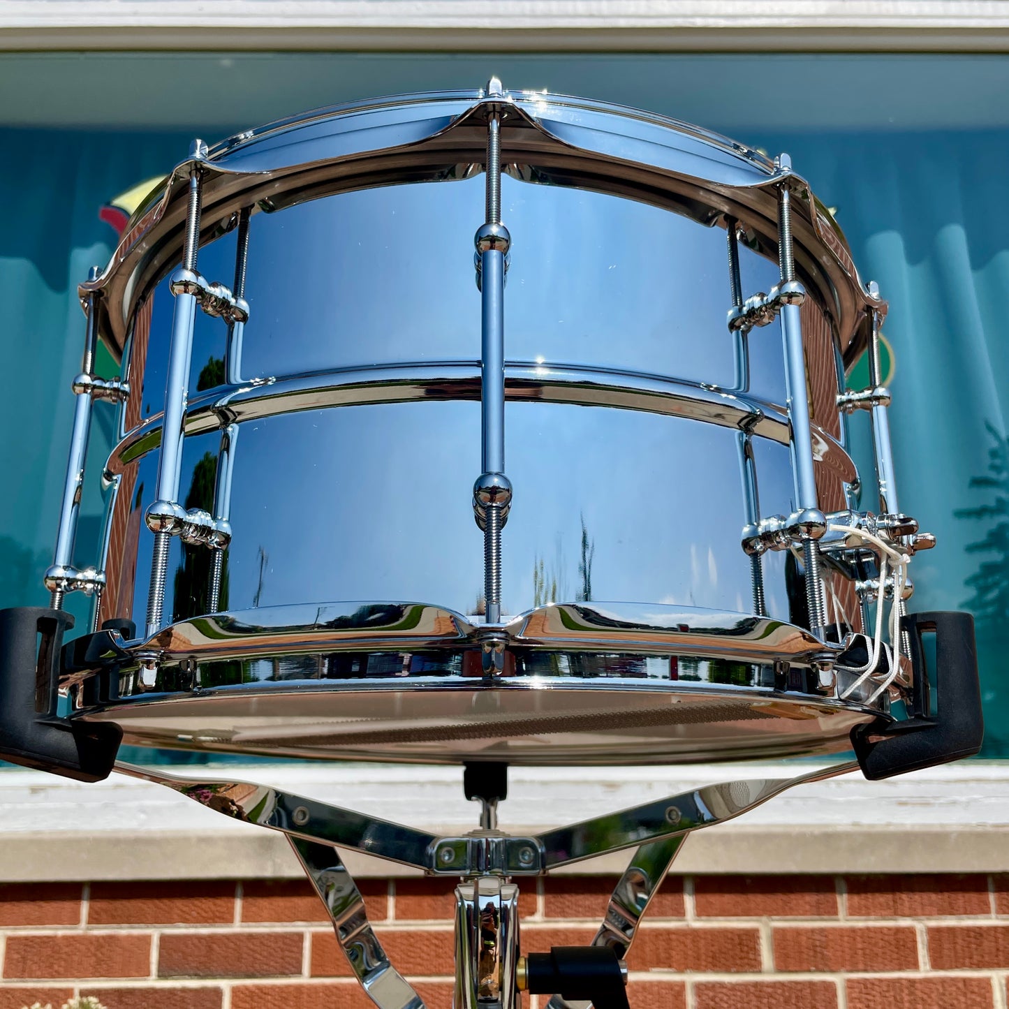 Ludwig Supralite 8x14 Steel Snare Drum LU0814SL
