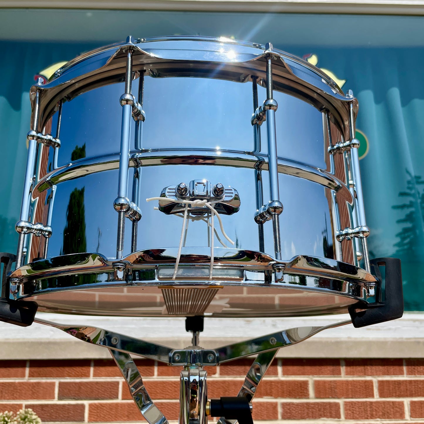 Ludwig Supralite 8x14 Steel Snare Drum LU0814SL