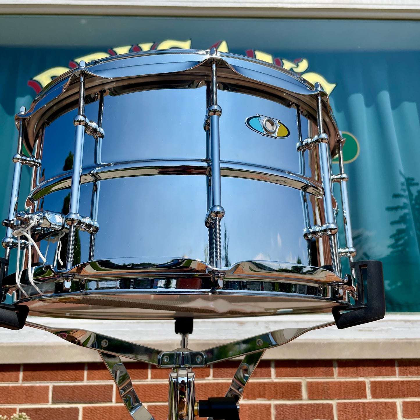 Ludwig Supralite 8x14 Steel Snare Drum LU0814SL