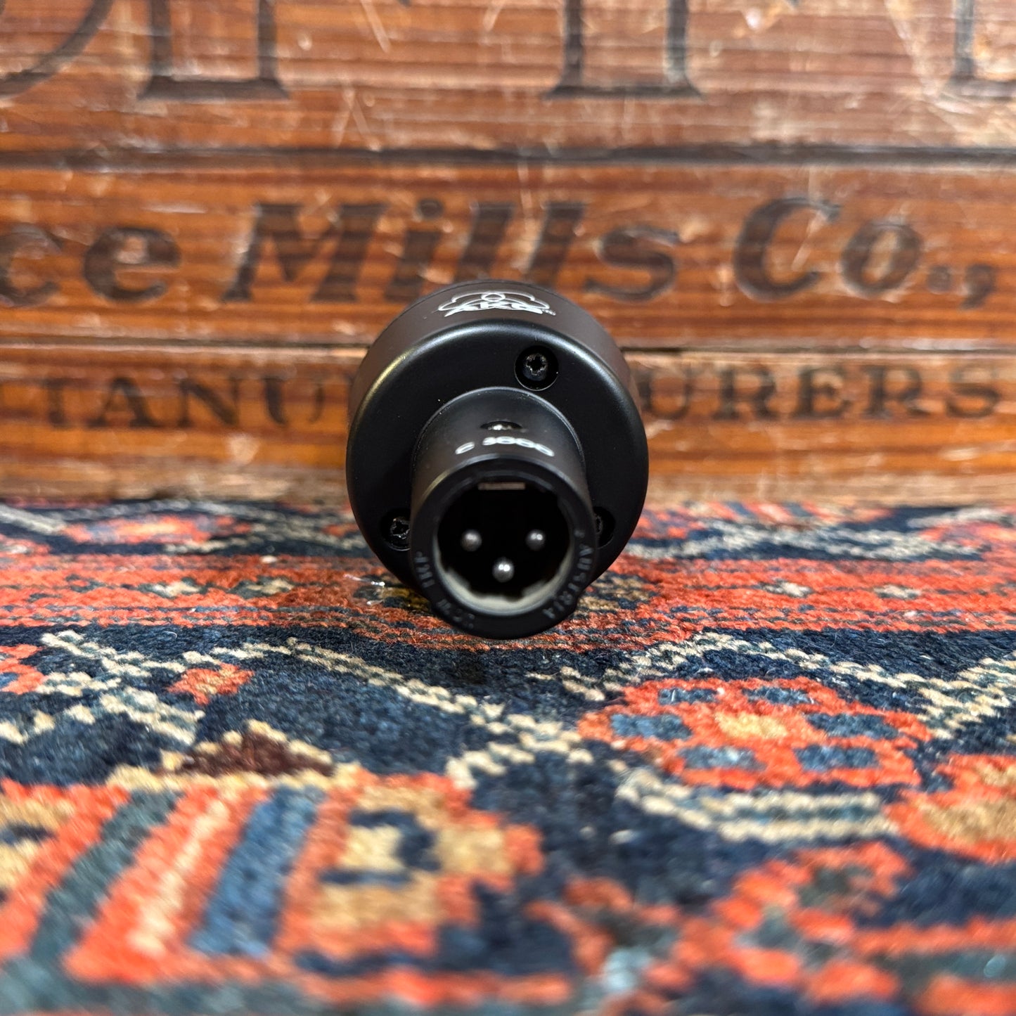 1990s AKG C3000B Large Diaphragm Condenser Microphone w/ Case Black