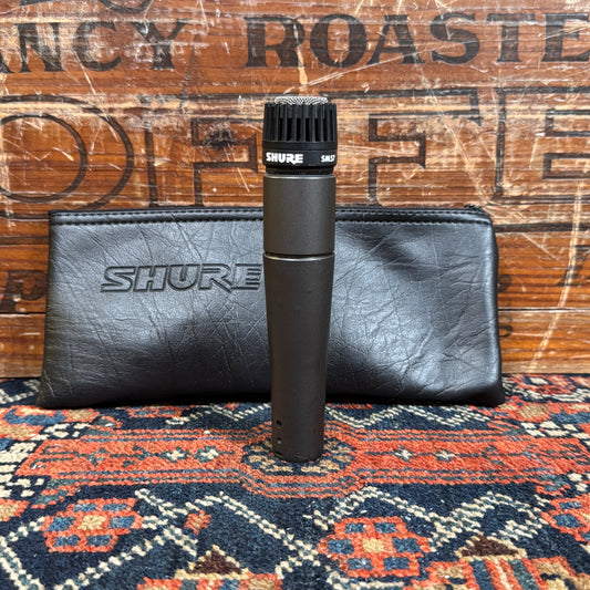 Shure SM57 Cardioid Dynamic Instrument Microphone w/ Bag