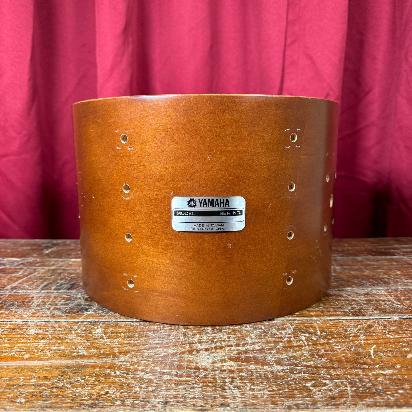 1970s Yamaha 8x12 9000 Series Tom Drum Shell Real Wood TT-912DA