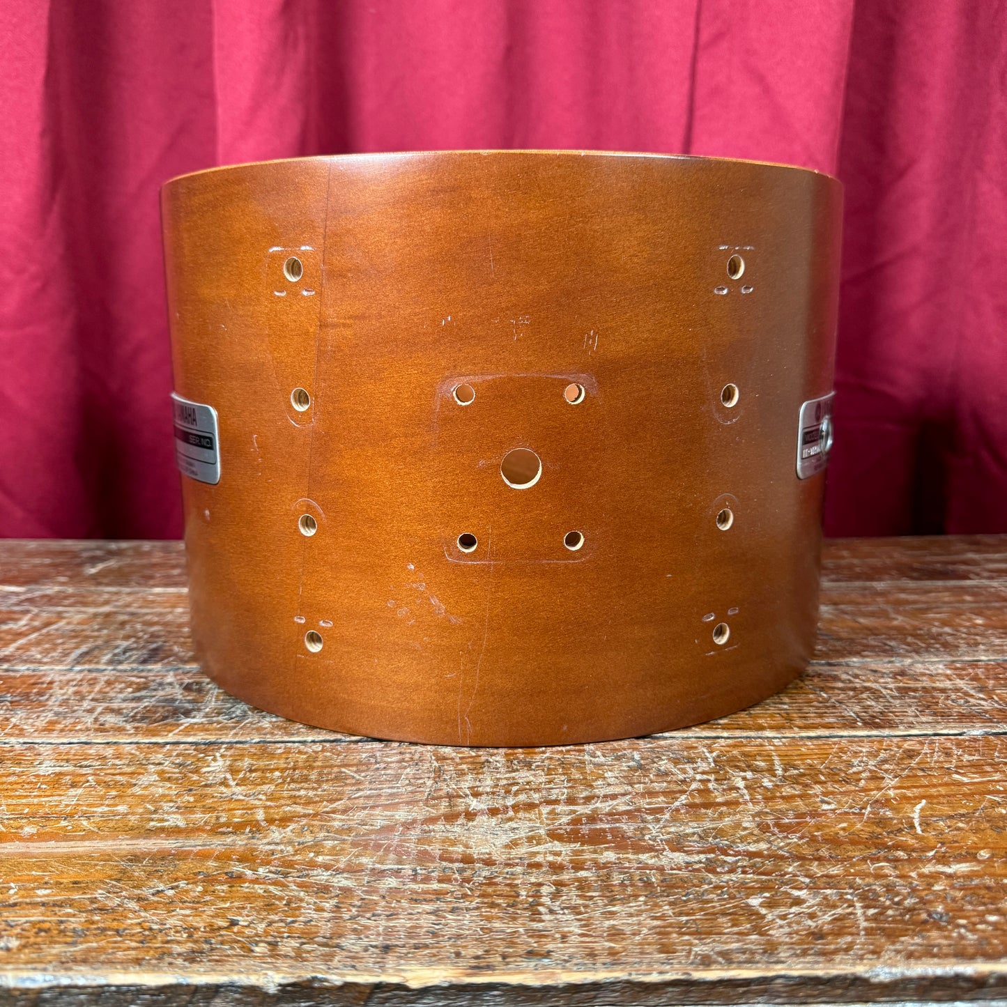 1970s Yamaha 8x12 9000 Series Tom Drum Shell Real Wood TT-912DA