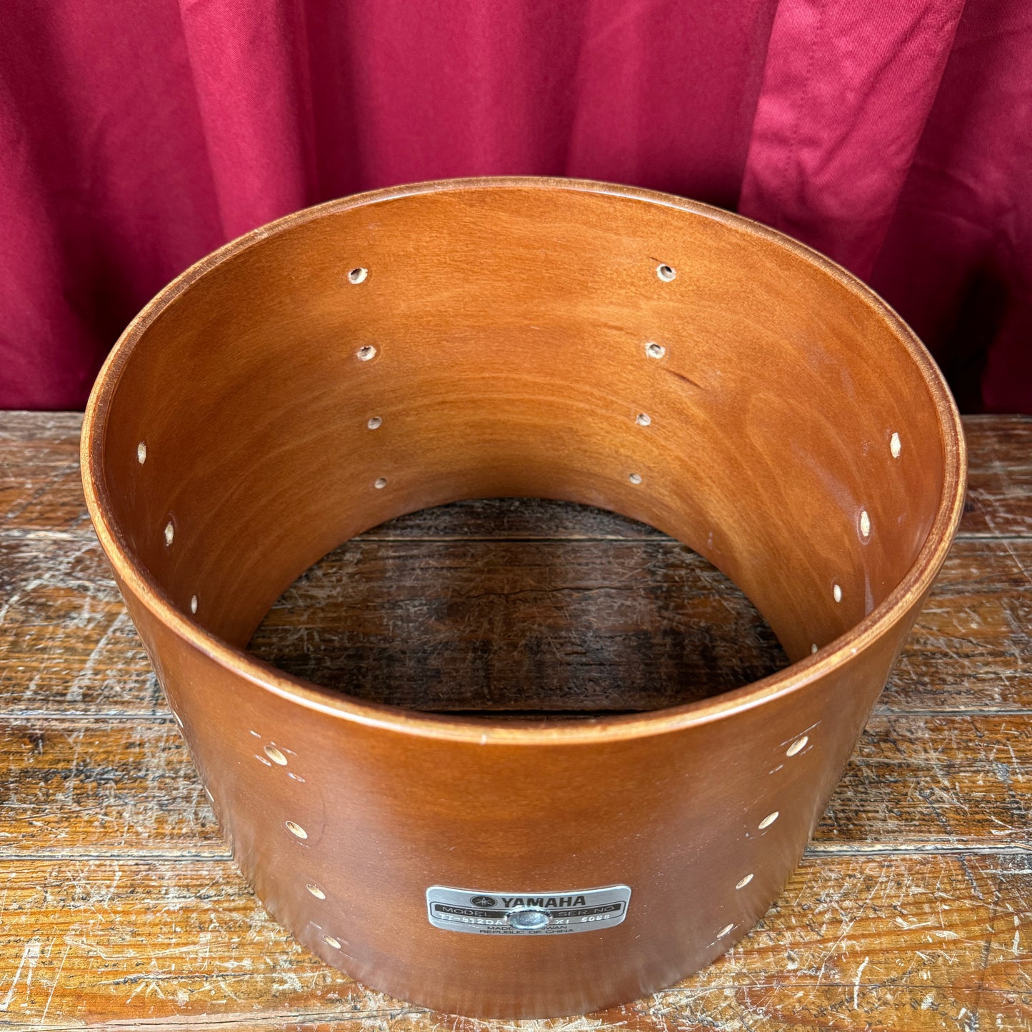 1970s Yamaha 8x12 9000 Series Tom Drum Shell Real Wood TT-912DA