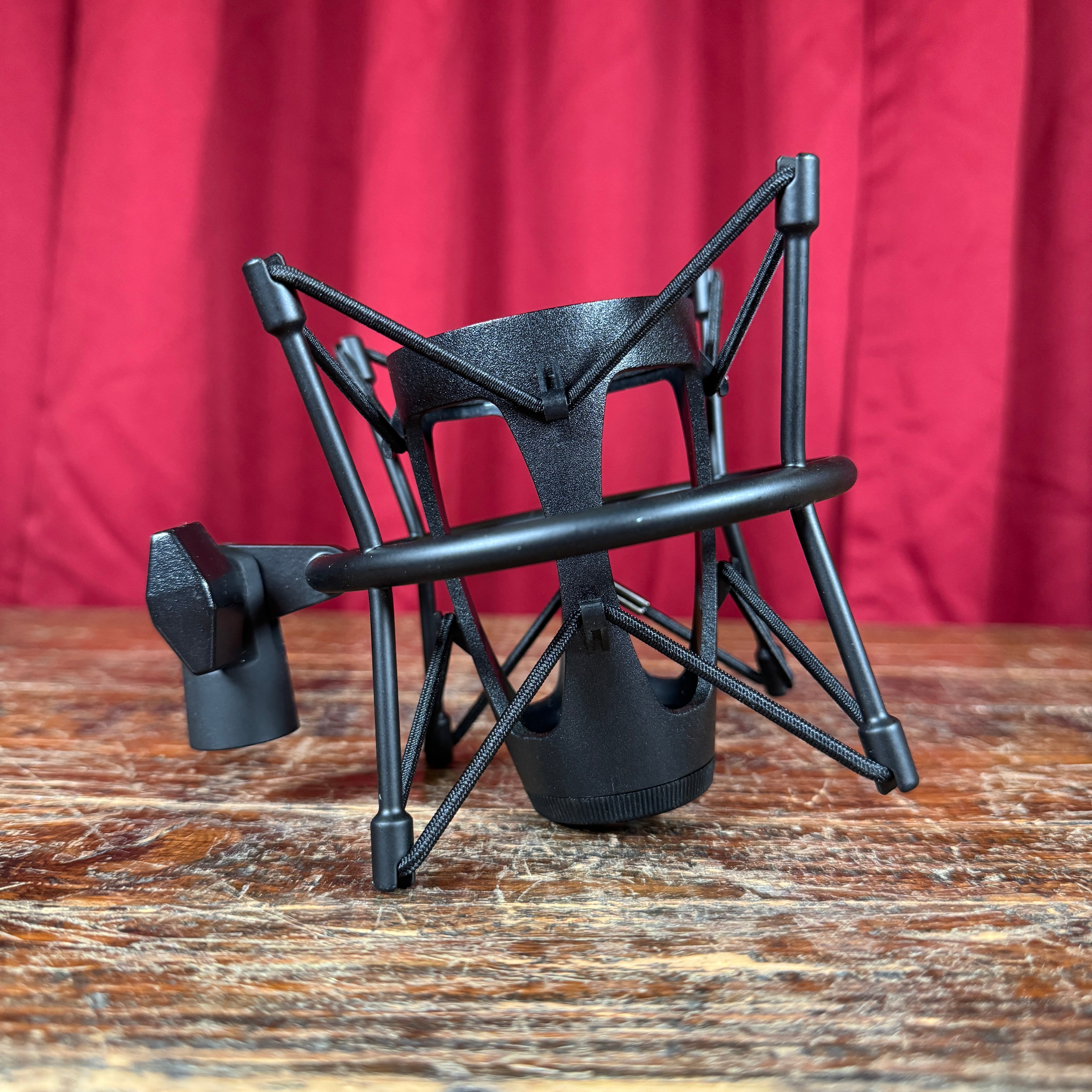 希少 SHURE KSM32用サスペンション・ショックマウント 【A32SM】② Shure A32SM Elastic-Suspension Shock Microphone Mount for KSM32