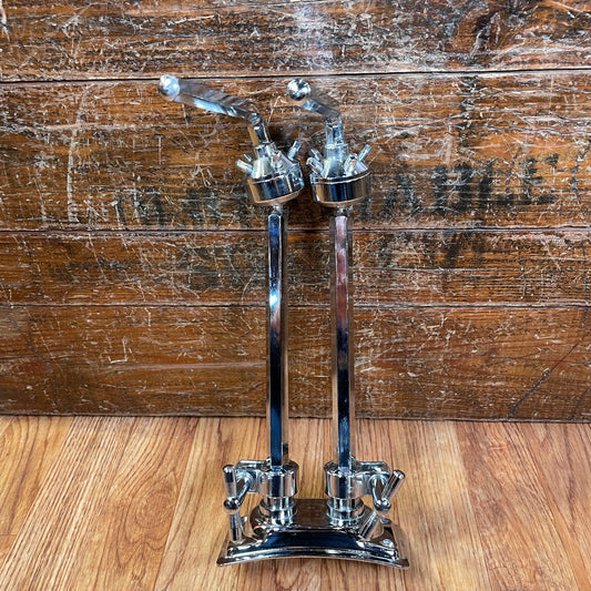 1970s Pearl 716 Double Tom Holder Bass Drum Mount w/ L-Arm Made in Japan