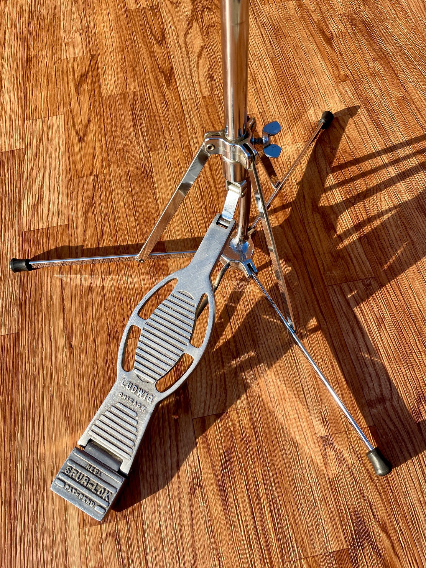 1960s Ludwig No. 1123 Flat Base Direct Pull Hi-Hat Stand Ringo Starr