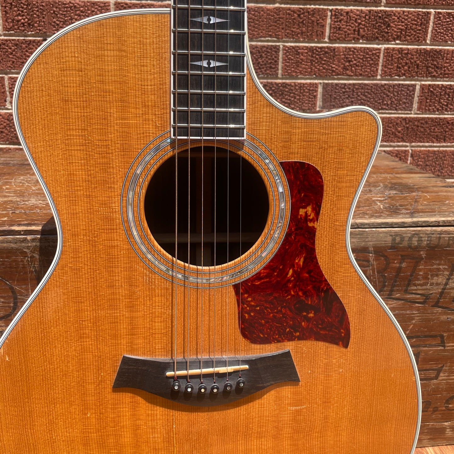 1997 Taylor 814C Grand Auditorium Acoustic Guitar Natural