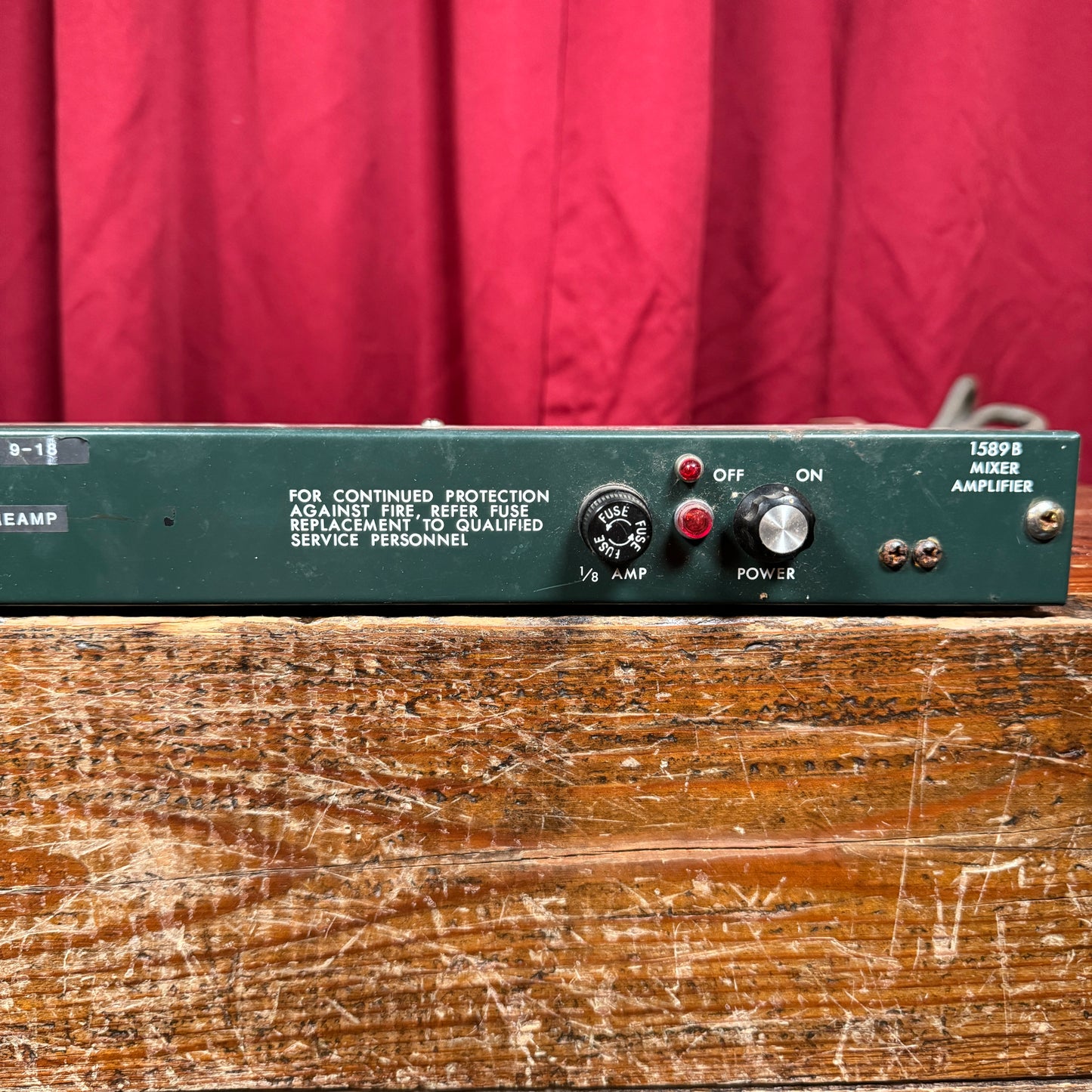 Vintage Altec Lansing 1589B 2-Channel Mixer Amplifier #1