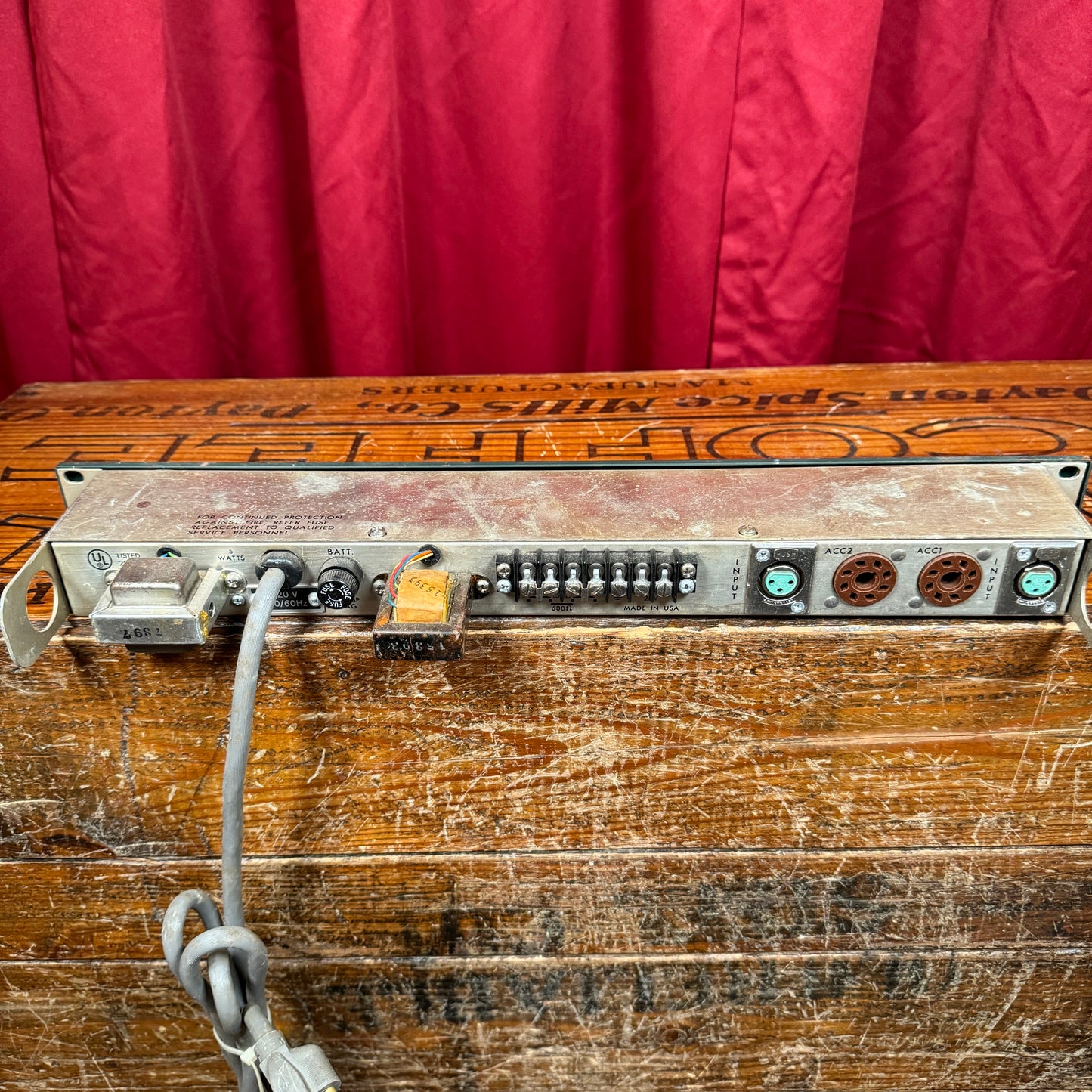 Vintage Altec Lansing 1589B 2-Channel Mixer Amplifier #1