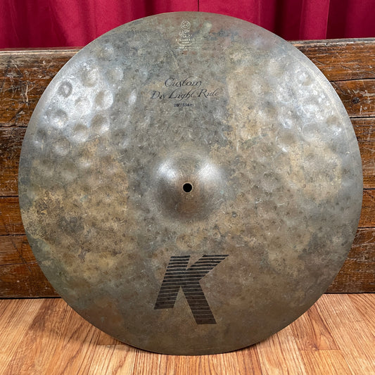 20" Zildjian K Custom Dry Light Ride Cymbal 2282g *Video Demo*