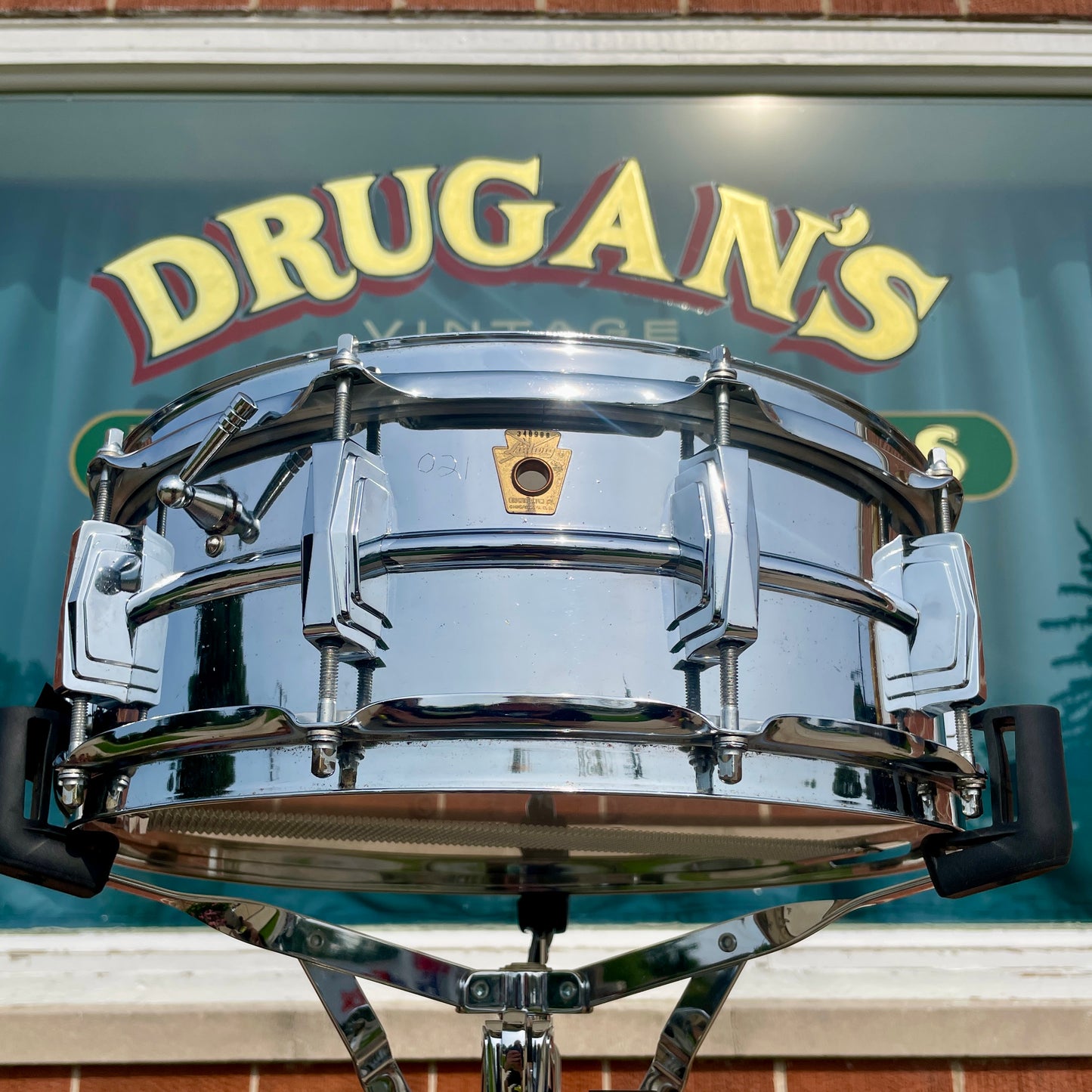 1960s Ludwig 5x14 Supraphonic No. 400 Snare Drum Supra-Phonic