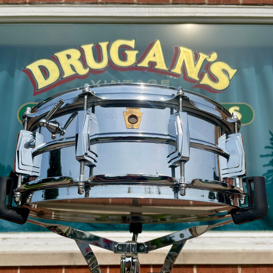 1960s Ludwig 5x14 Supraphonic No. 400 Snare Drum Supra-Phonic