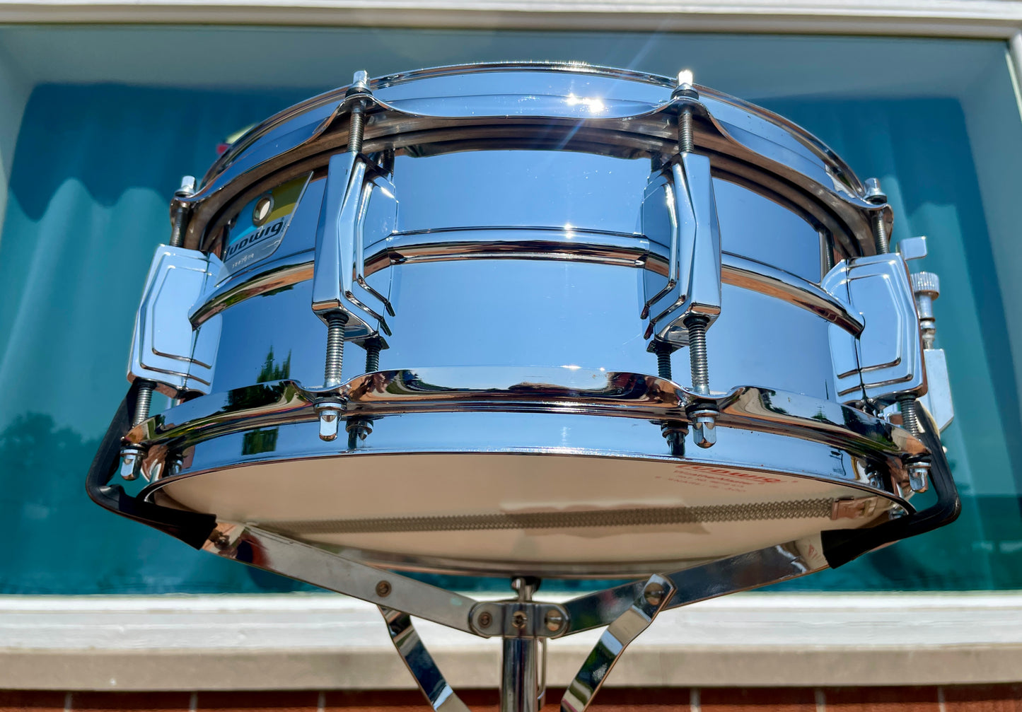 1970s Ludwig 5x14 Supraphonic LM400 Snare Drum
