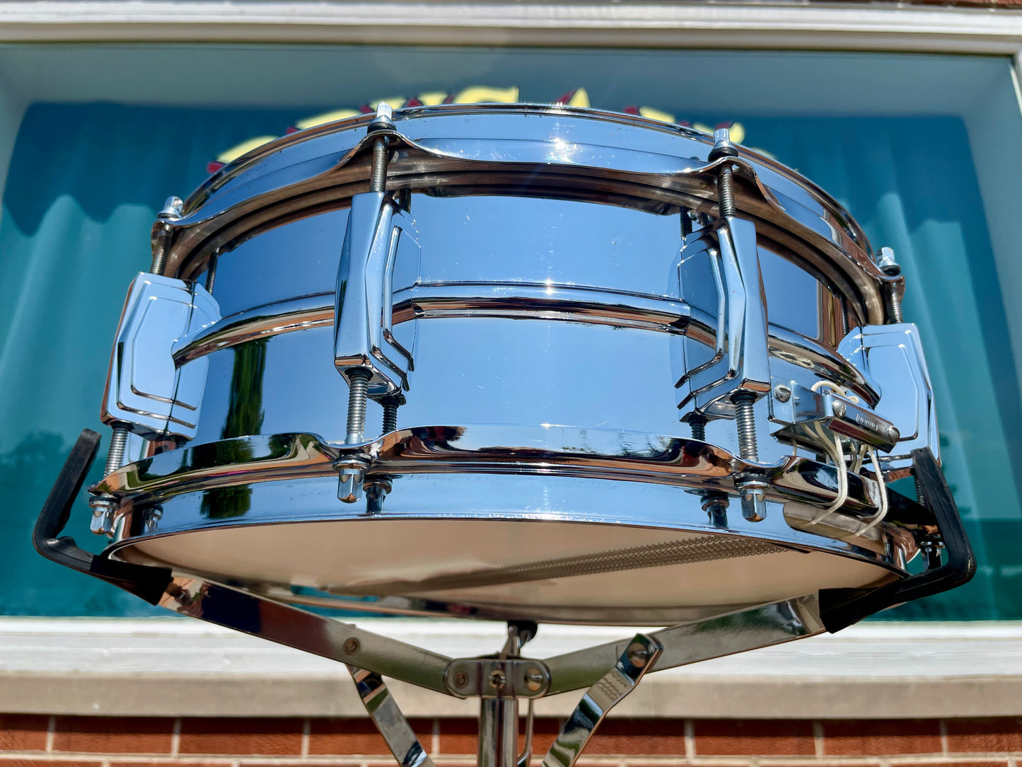 1970s Ludwig 5x14 Supraphonic LM400 Snare Drum