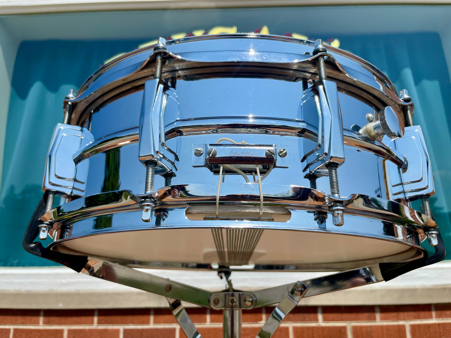 1970s Ludwig 5x14 Supraphonic LM400 Snare Drum