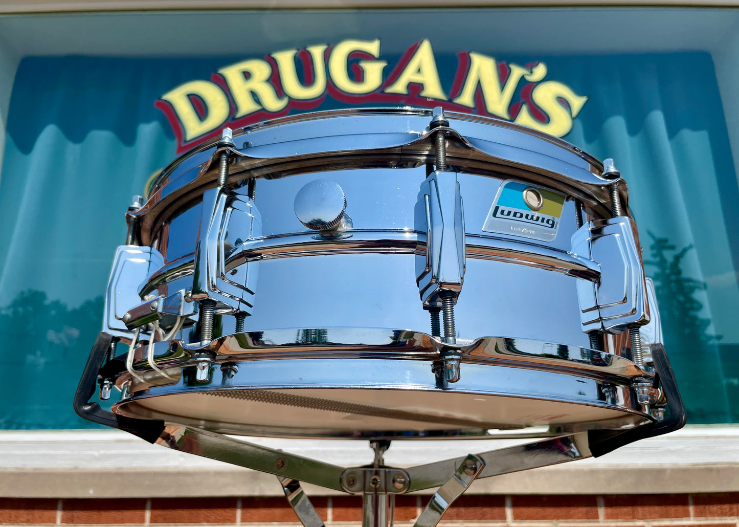 1970s Ludwig 5x14 Supraphonic LM400 Snare Drum