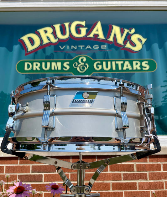 1970s Ludwig 5x14 Acrolite No. 404 Snare Drum
