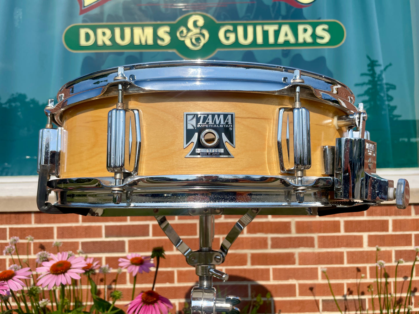 1977 Tama 1 of 1 Joe X. Dube Custom Imperialstar 4.5x15 Snare Drum Natural