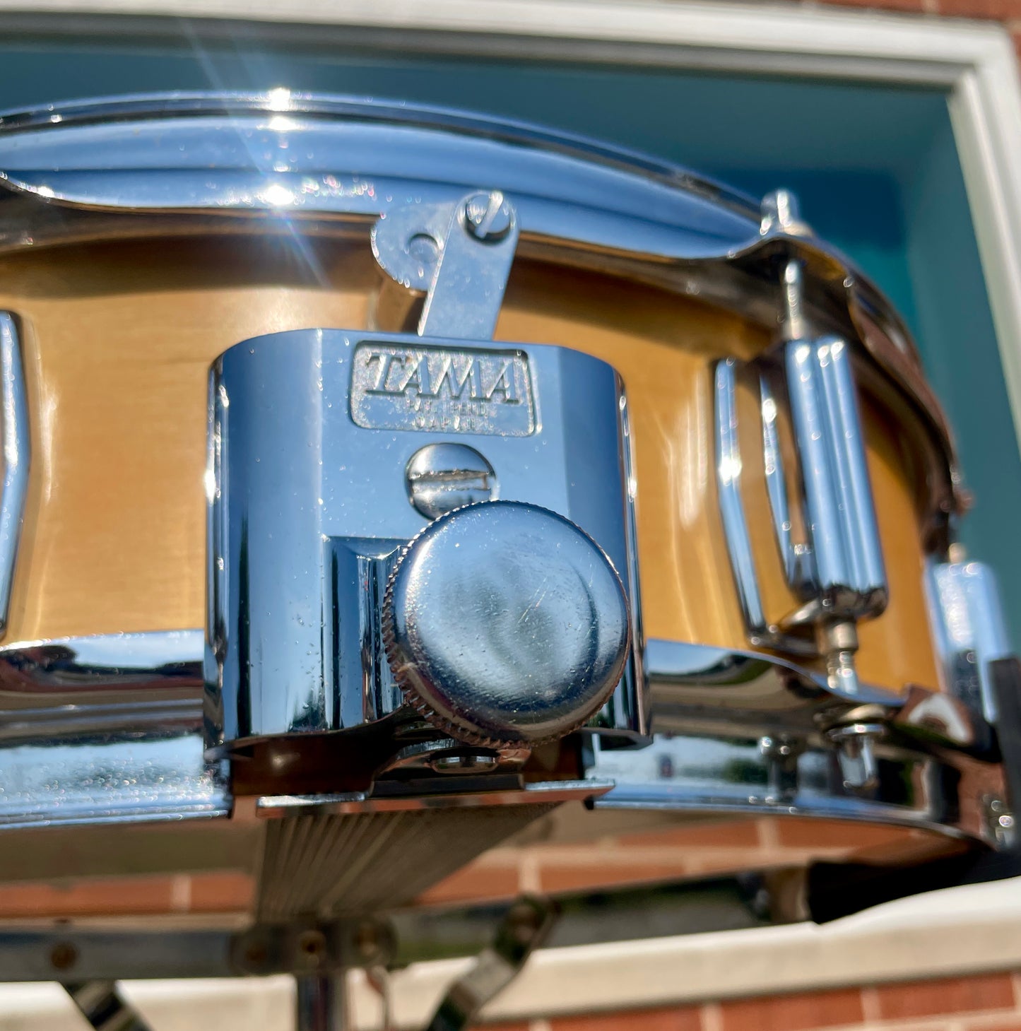1977 Tama 1 of 1 Joe X. Dube Custom Imperialstar 4.5x15 Snare Drum Natural