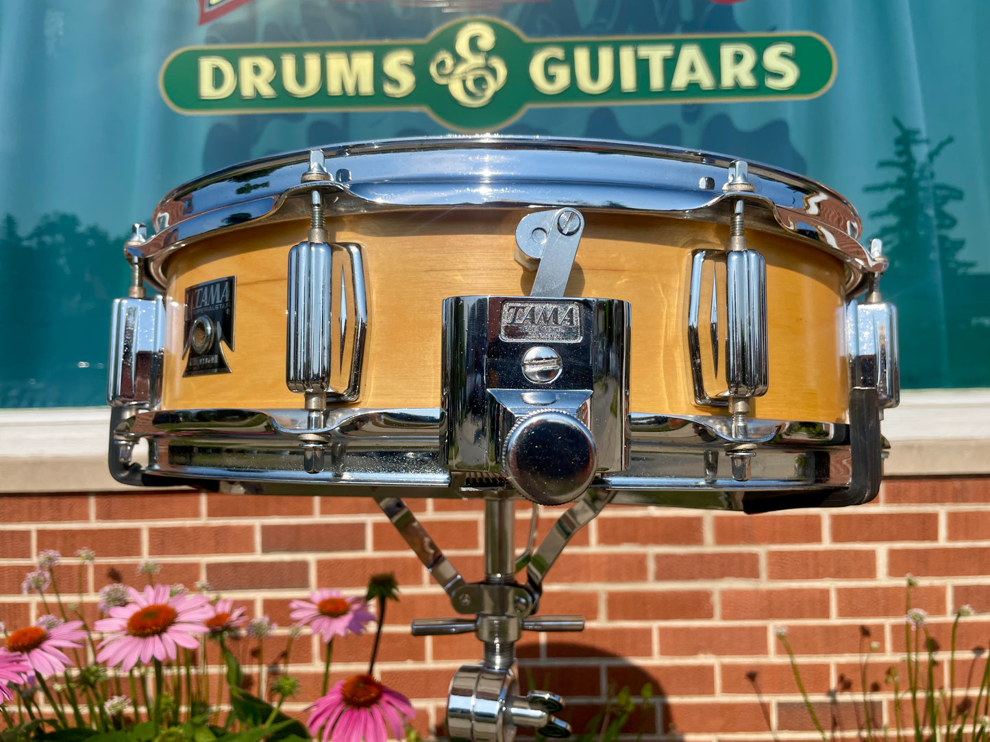 1977 Tama 1 of 1 Joe X. Dube Custom Imperialstar 4.5x15 Snare Drum Natural