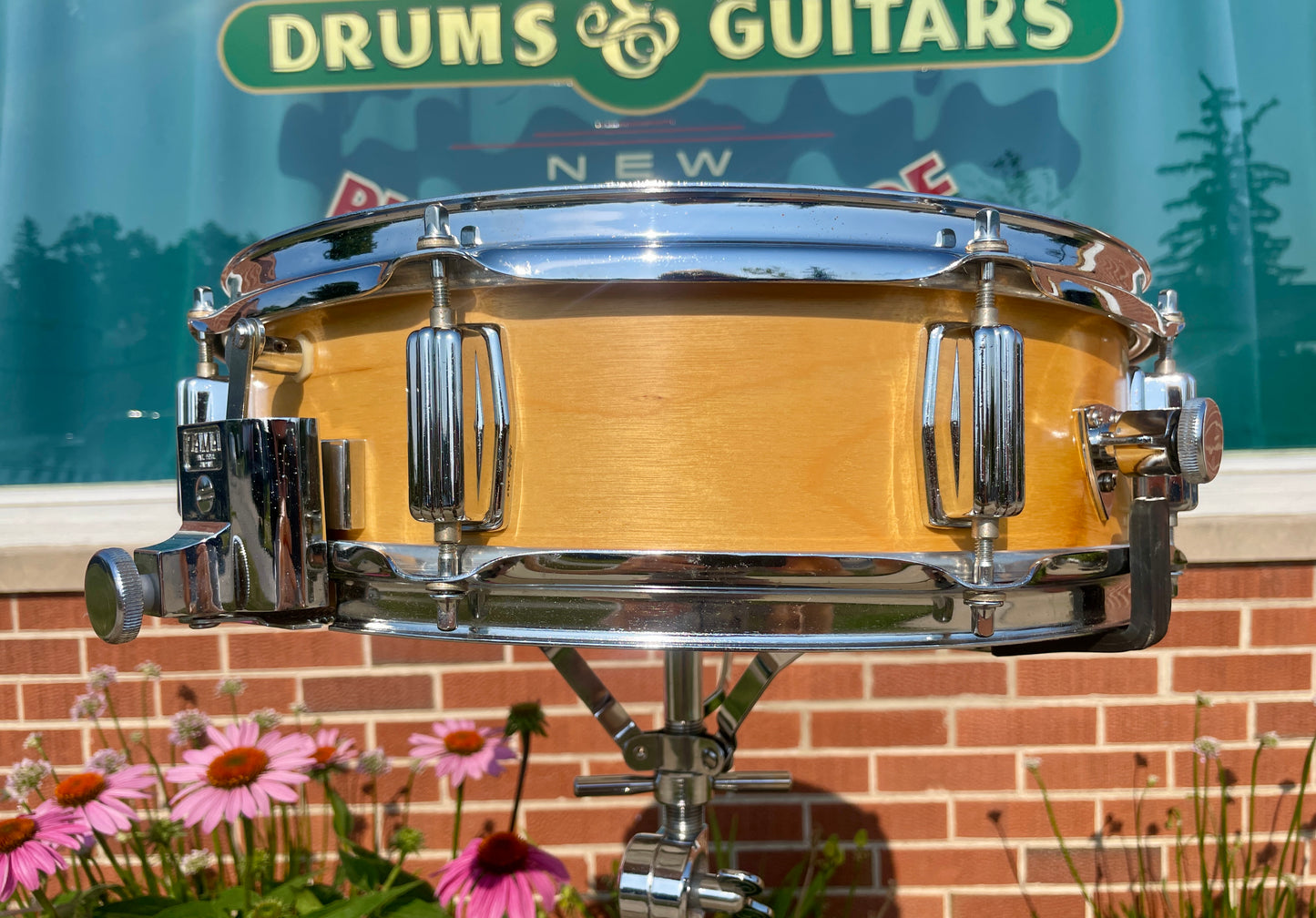 1977 Tama 1 of 1 Joe X. Dube Custom Imperialstar 4.5x15 Snare Drum Natural