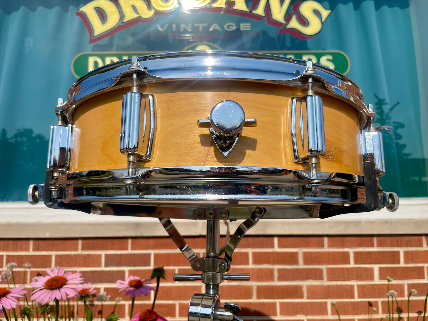 1977 Tama 1 of 1 Joe X. Dube Custom Imperialstar 4.5x15 Snare Drum Natural