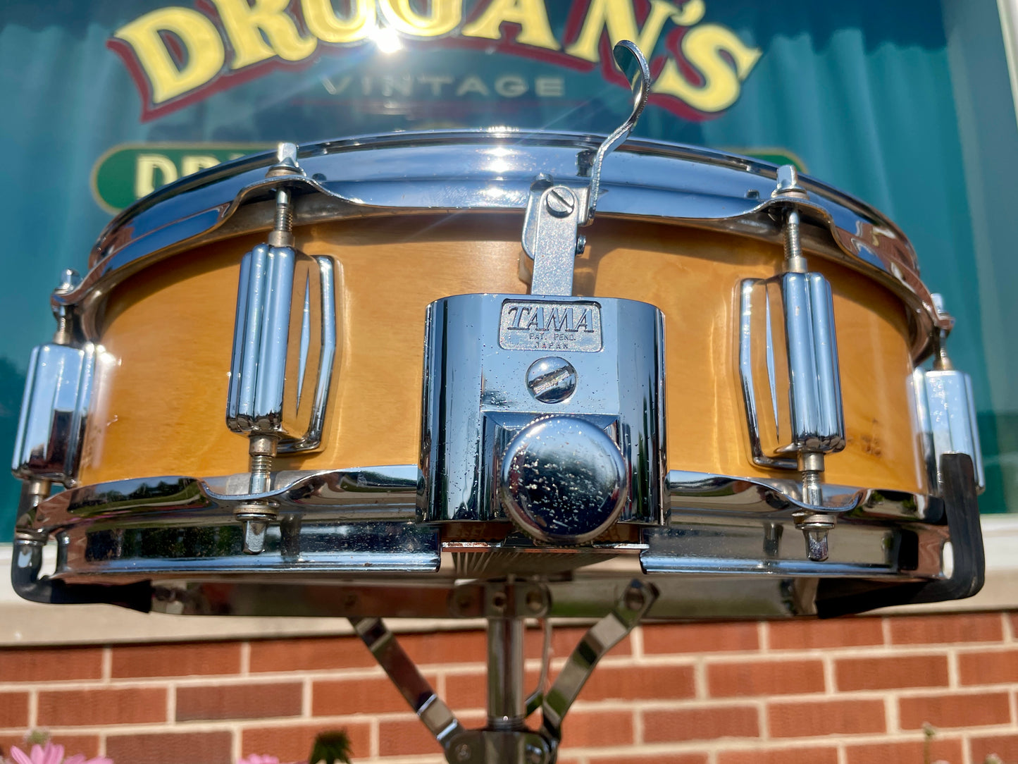 1977 Tama 1 of 1 Joe X. Dube Custom Imperialstar 4.5x15 Snare Drum Natural