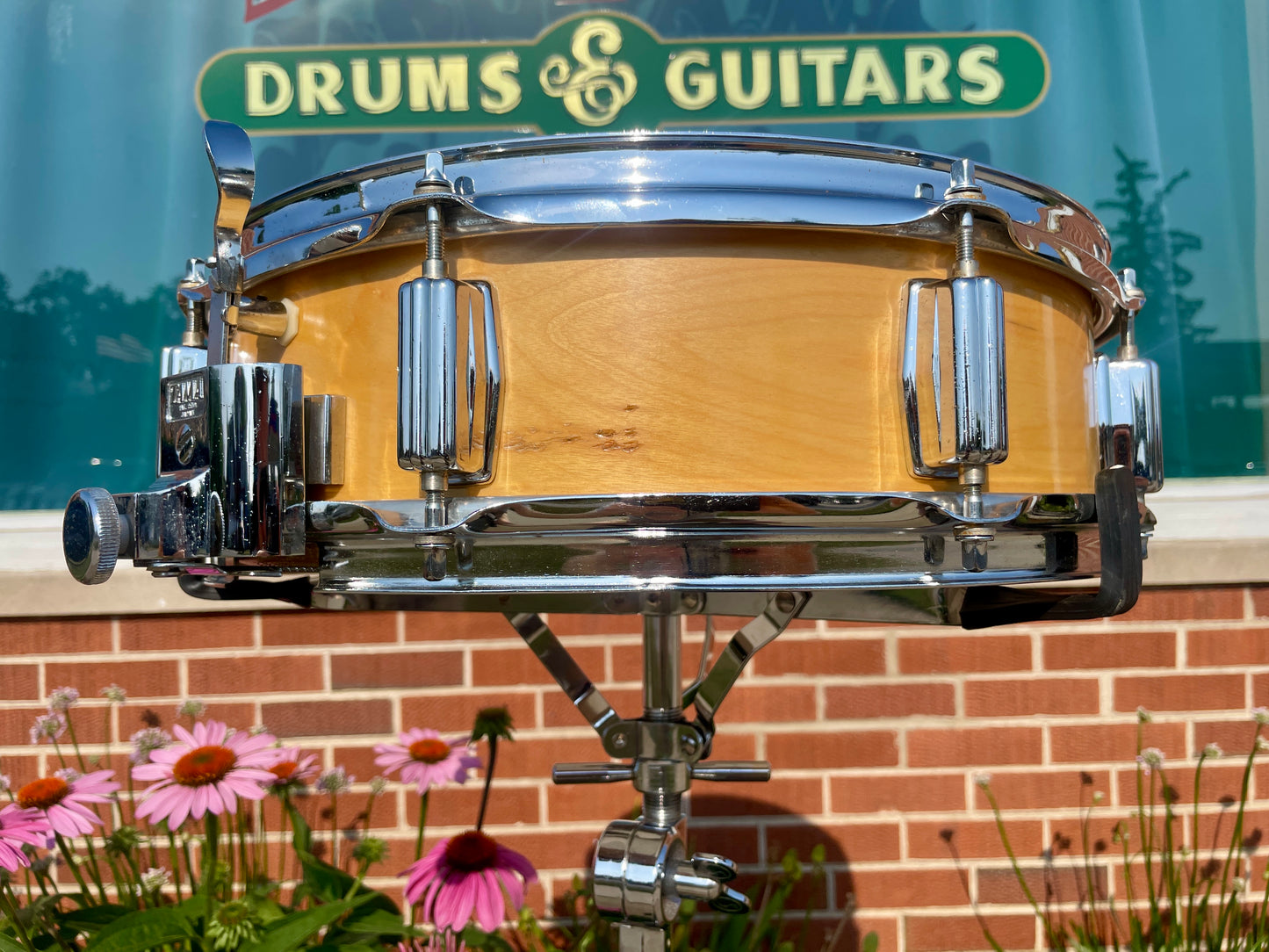 1977 Tama 1 of 1 Joe X. Dube Custom Imperialstar 4.5x15 Snare Drum Natural