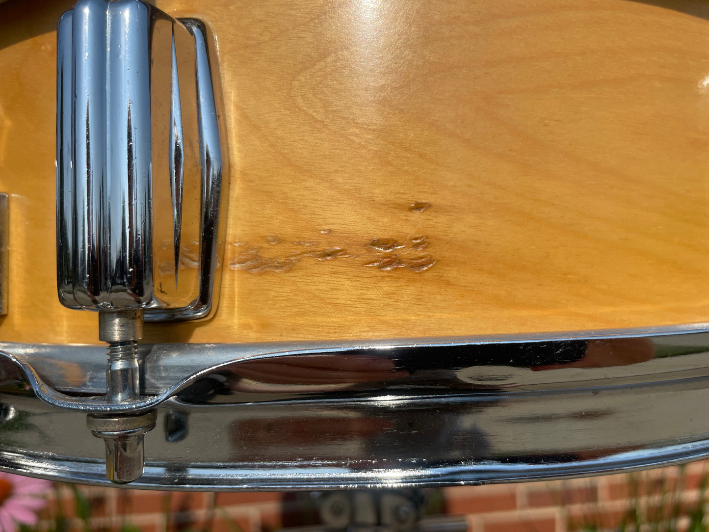 1977 Tama 1 of 1 Joe X. Dube Custom Imperialstar 4.5x15 Snare Drum Natural