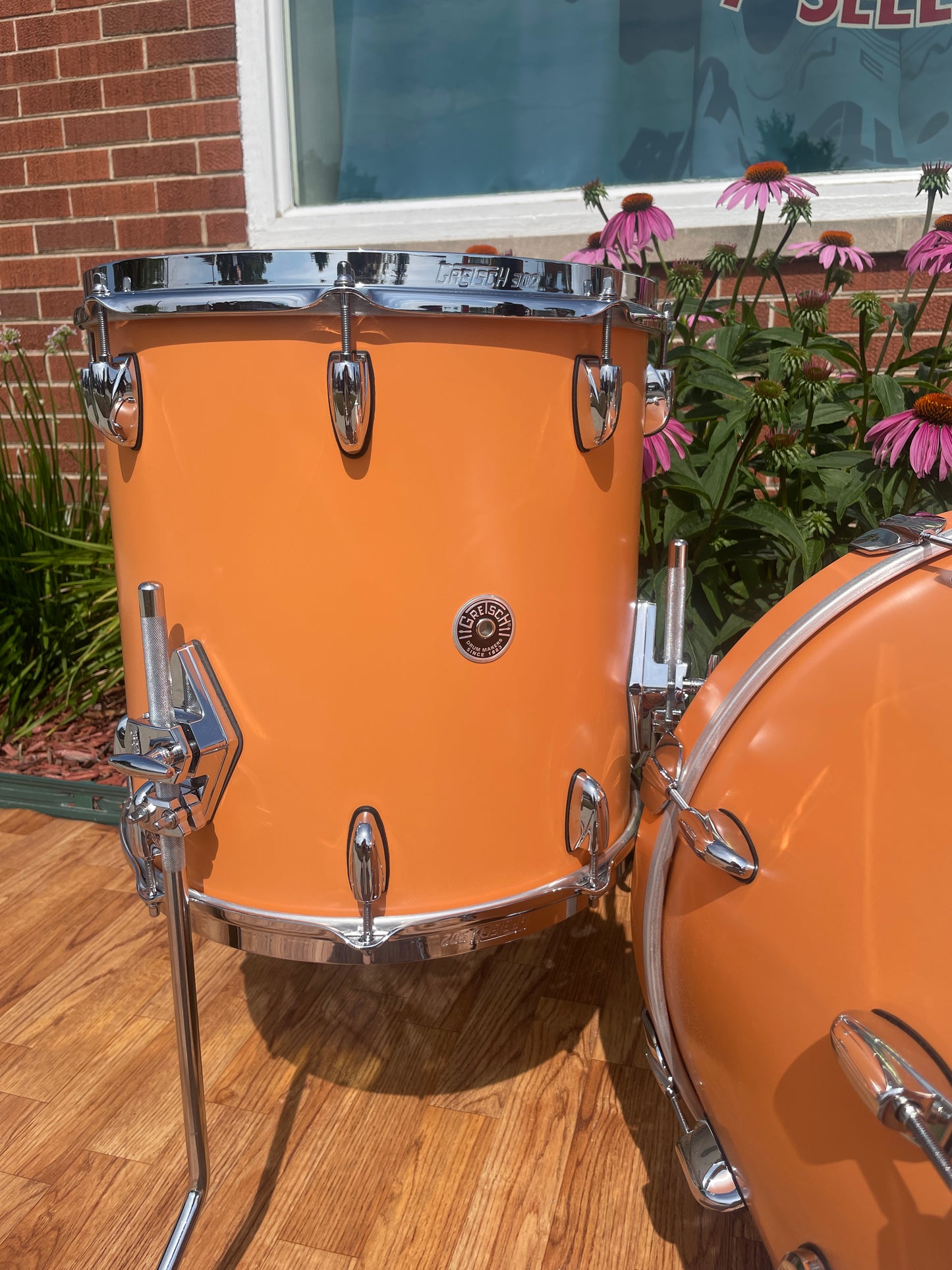 Gretsch Brooklyn 3pc Drum Set Cameo Coral Satin Lacquer 20/12/14