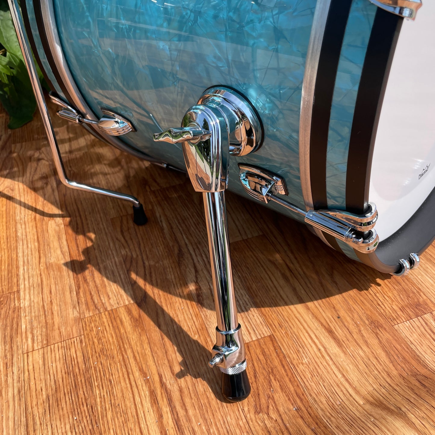 Ludwig Classic Maple Bop Kit Drum Set Glacier Blue 18/12/14 *Mint*