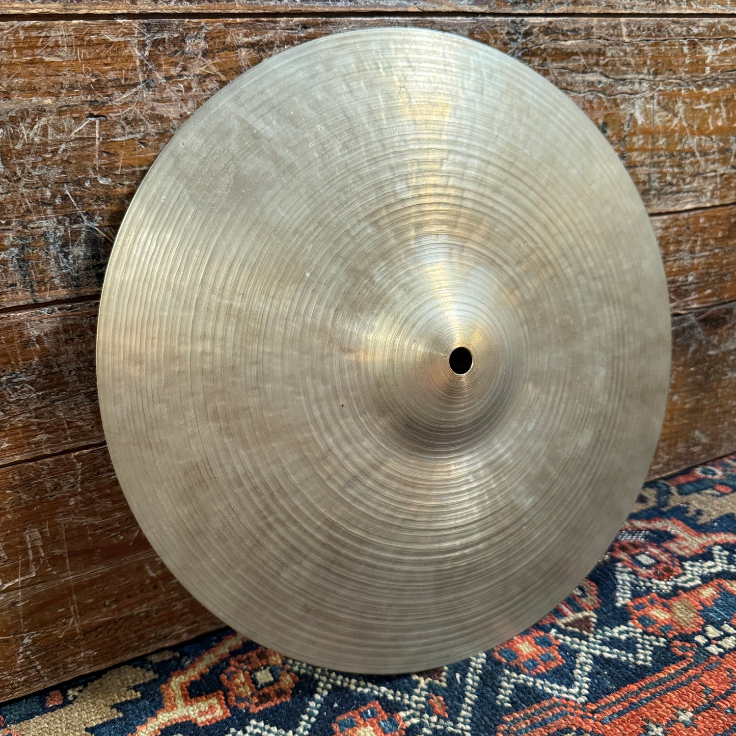 Rare 13" Canadian K Zildjian 1970s Light Hi-Hat Cymbal Pair 774g/780g Canada *Video Demo*
