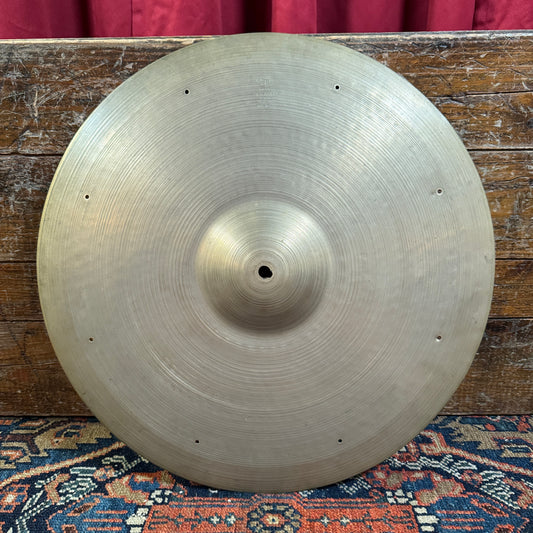 18" Zildjian A 1950s Crash Ride Cymbal w/ Rivet Holes 1870g *Video Demo*