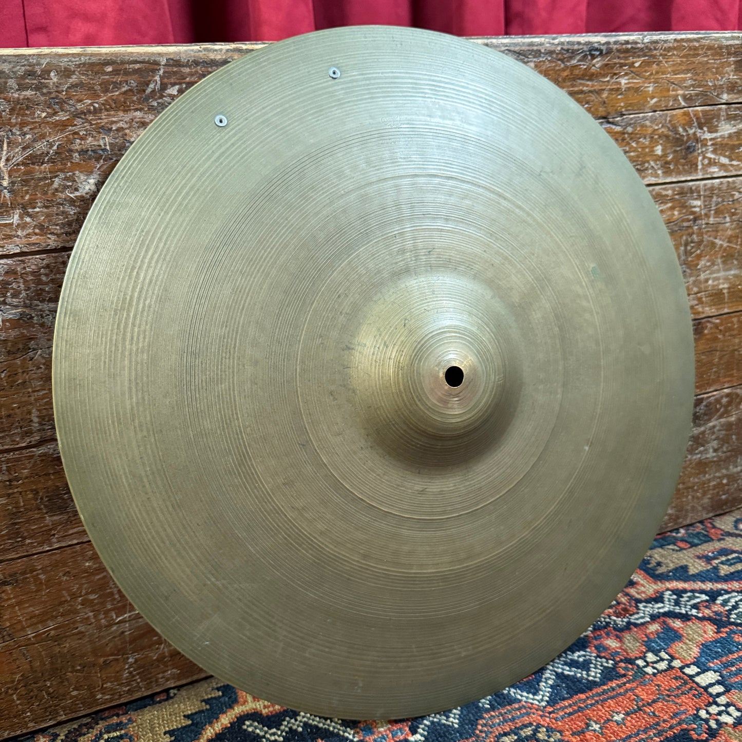 18" Zildjian A 1950s Crash Ride Cymbal w/ Rivets 1452g *Video Demo*