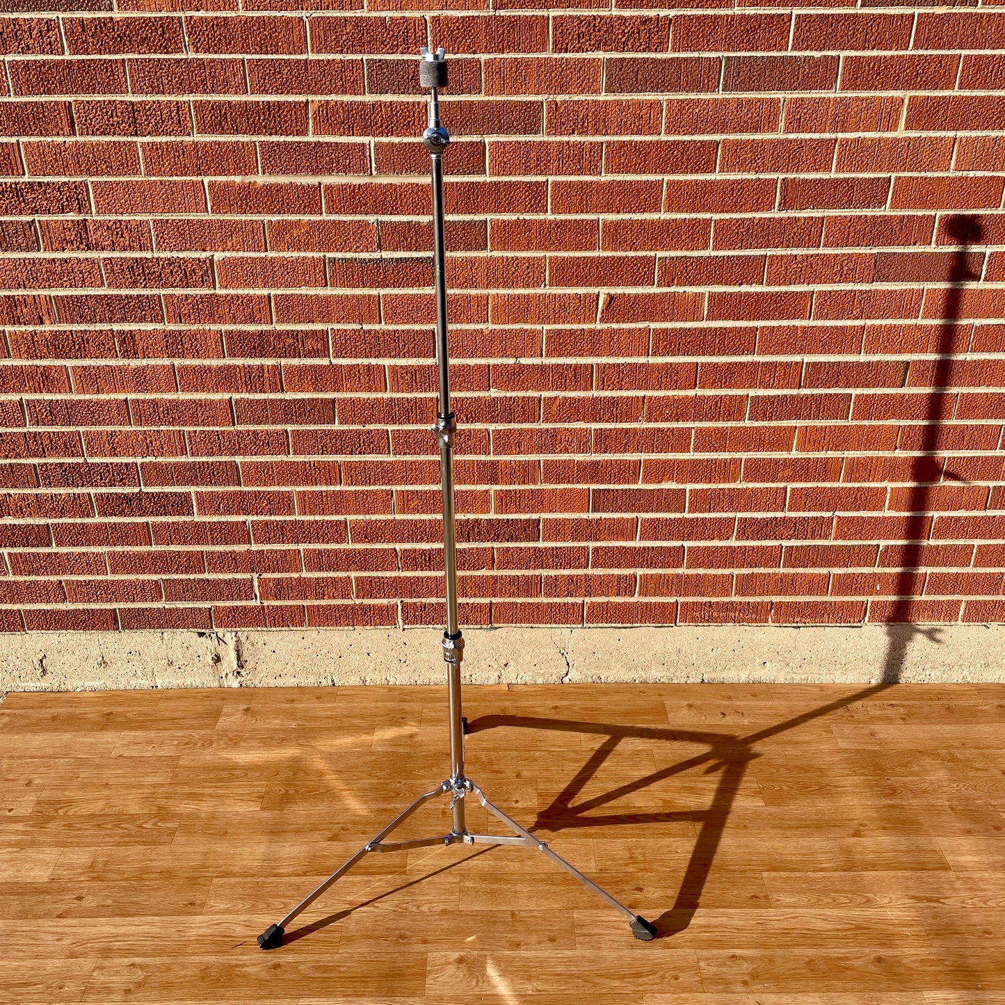 1980s Yamaha CS-510 Single Braced Straight Cymbal Stand NOS MIJ Silver Label
