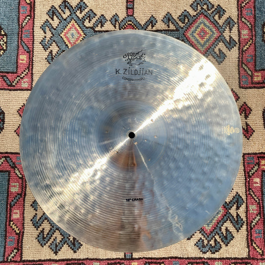 18" Zildjian K Constantinople Crash Cymbal 1292g *Video*