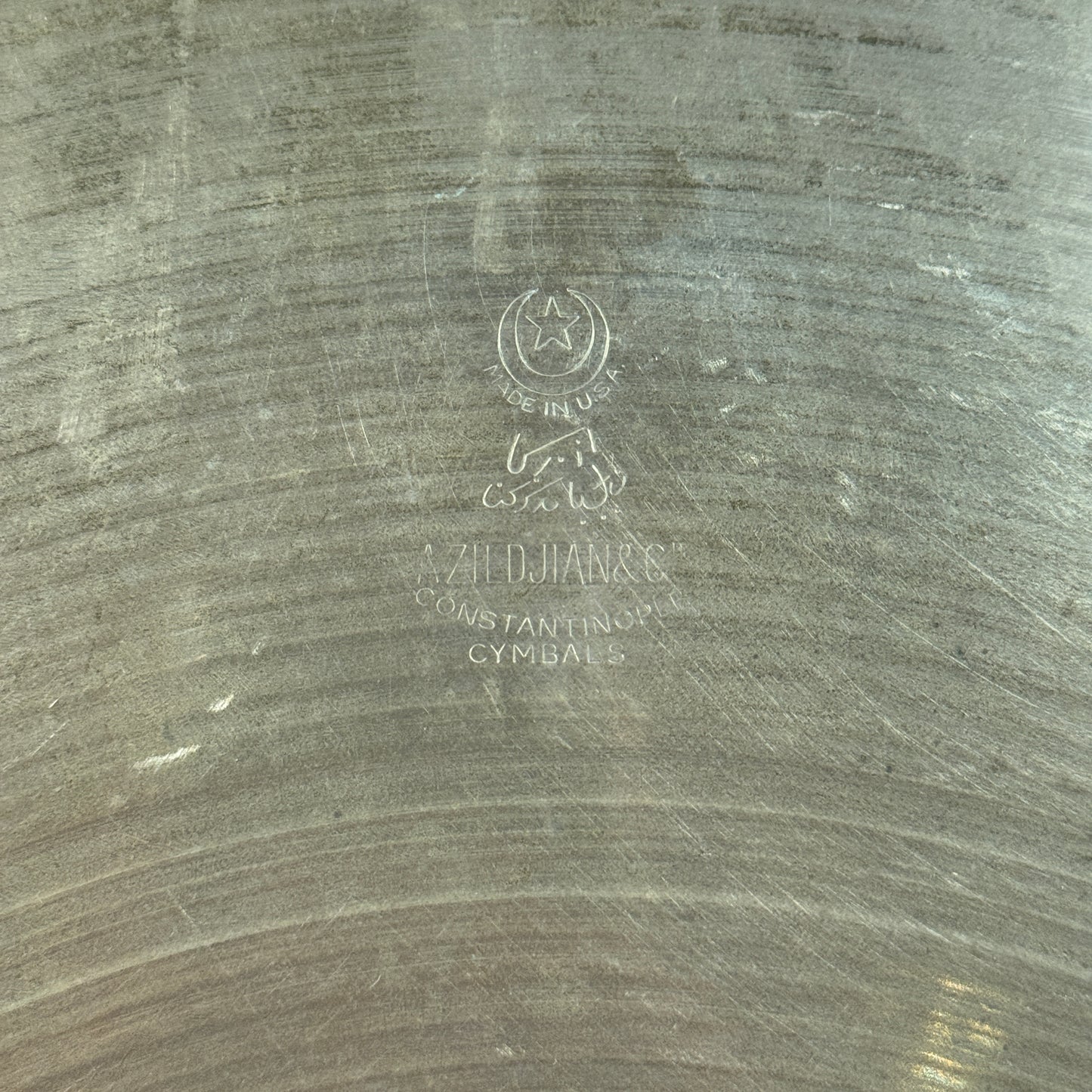 16" A. Zildjian & CIE Constantinople 1970s Crash Cymbal 990g Brilliant *Video Demo*