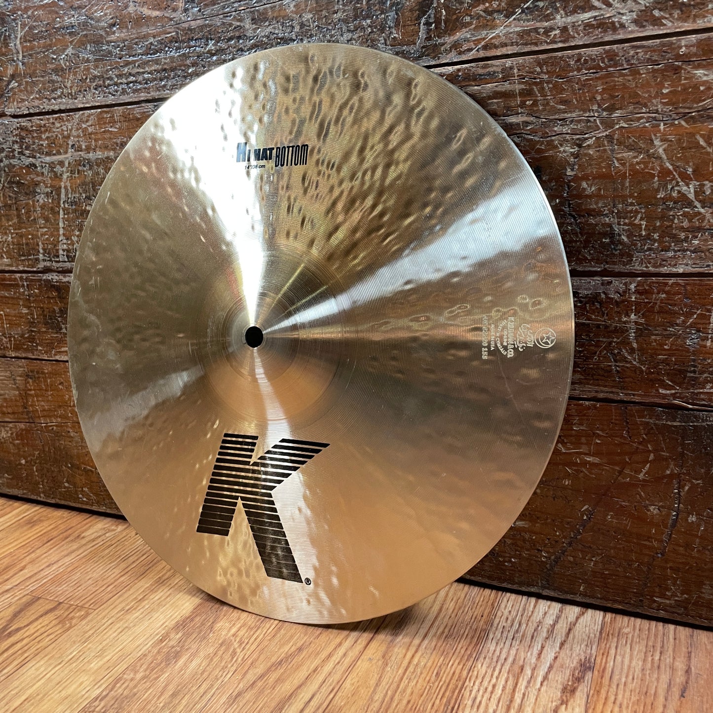 14" Zildjian K Hi-Hat Cymbal Pair 1098g/1380g K0823 *Video Demo*