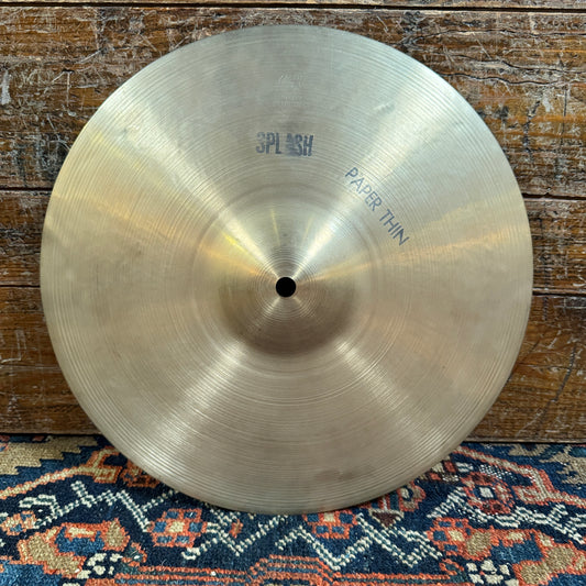 13" Zildjian A 1970s Paper Thin Splash Cymbal 510g *Video Demo*