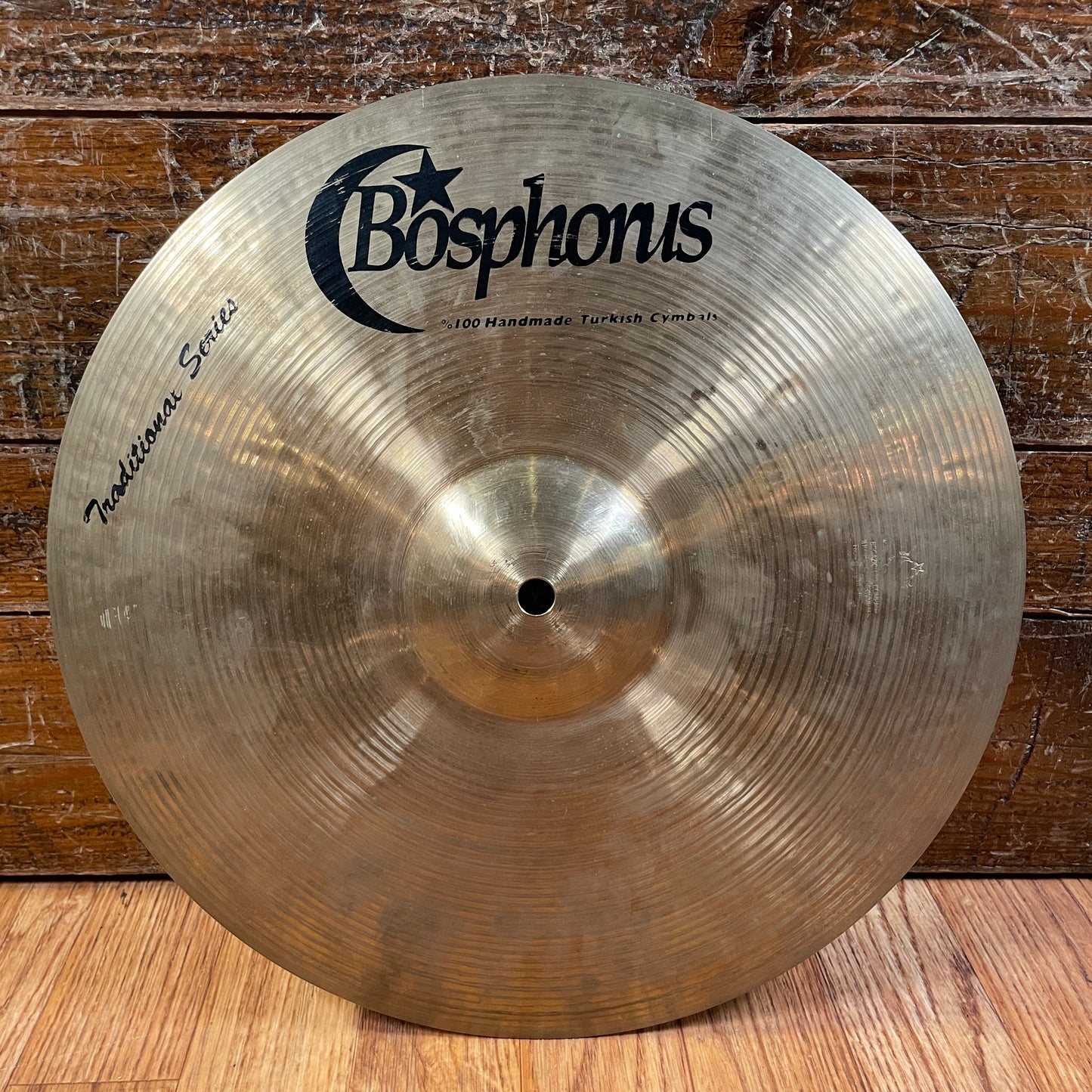 14" Bosphorus Traditional Series Regular Hi-Hat Cymbal Pair 904g/1136g *Video Demo*