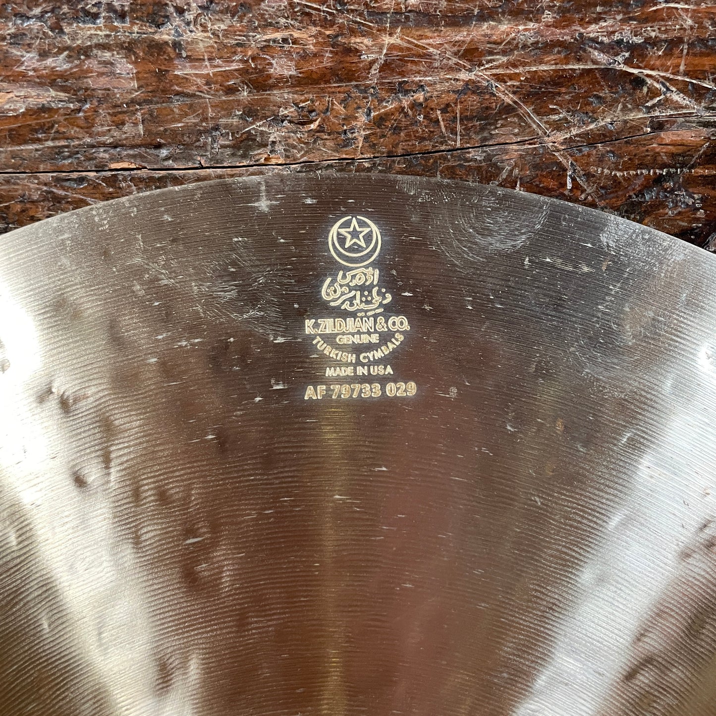 15" Zildjian K Dark Thin Crash Cymbal 868g K0901 *Video Demo*