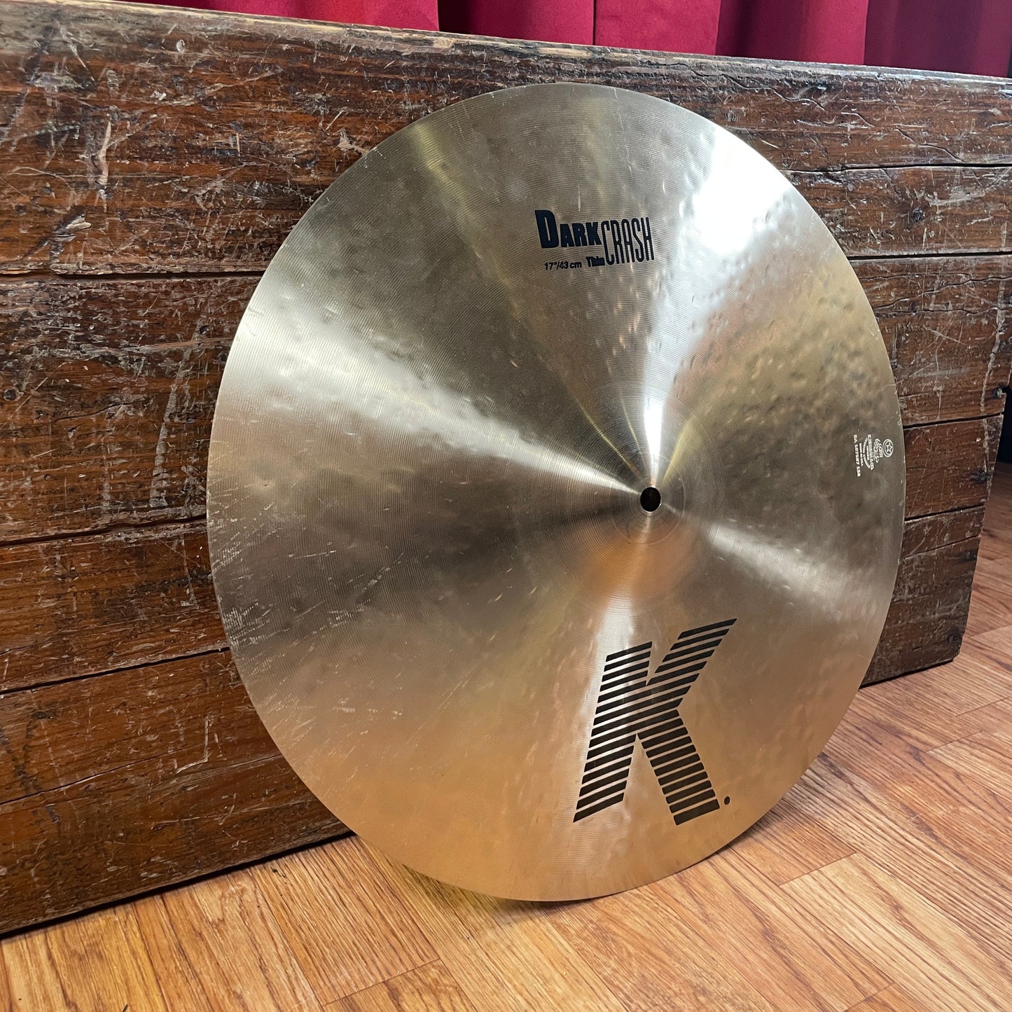 17" Zildjian K Dark Thin Crash Cymbal 1114g K0903 *Video Demo*